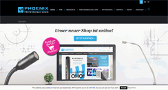Desktop Screenshot of phoenix-pa.com